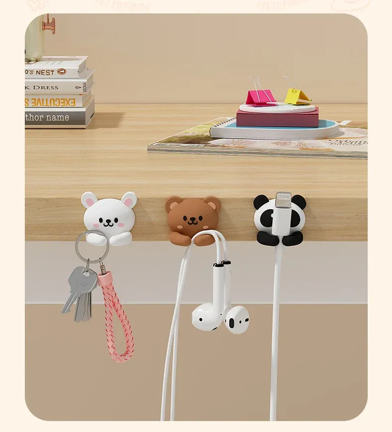 Organisateur de câbles mignon pour bureau