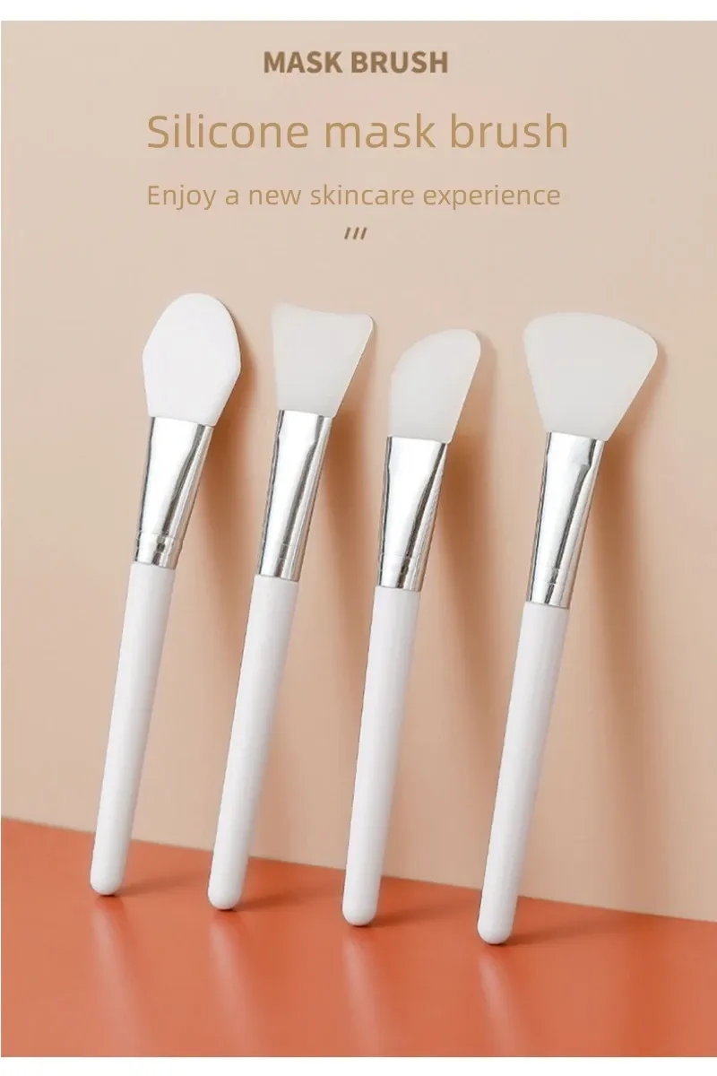 Pinceau en silicone pour masque facial