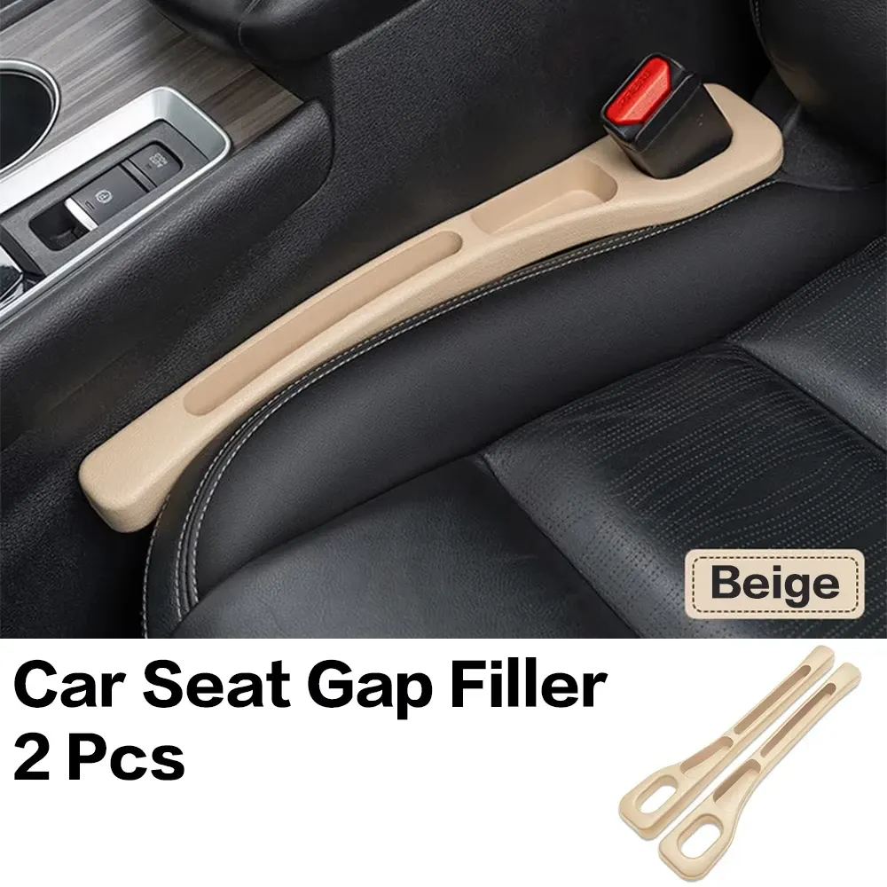 Remplisseur d'espace pour siège de voiture (lot de 2) avec organisateur de console centrale et boîte de rangement 9