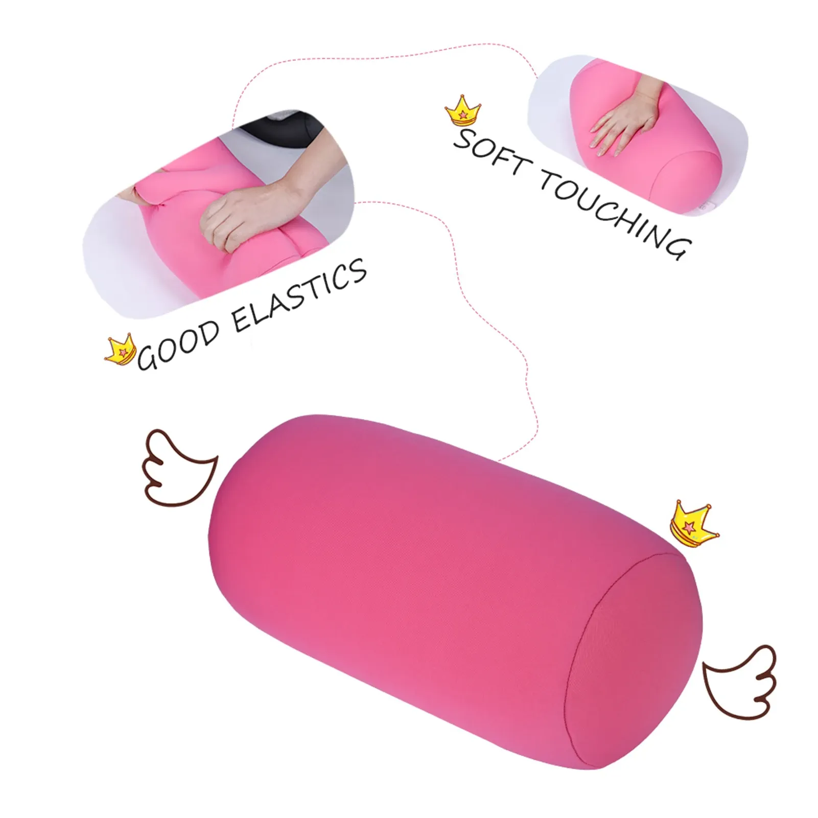 Mini coussin lombaire en microbilles, coussin de voyage pour la maison, pour dormir, soutien cervical, coussin d'assise confortable 2
