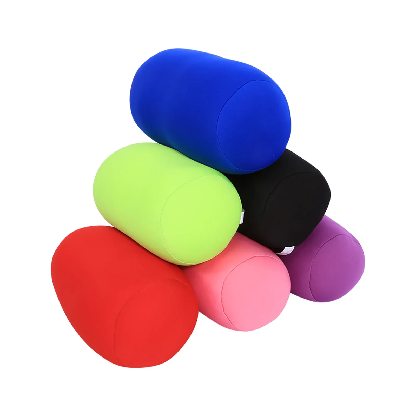 Mini coussin lombaire en microbilles, coussin de voyage pour la maison, pour dormir, soutien cervical, coussin d'assise confortable - Image 1