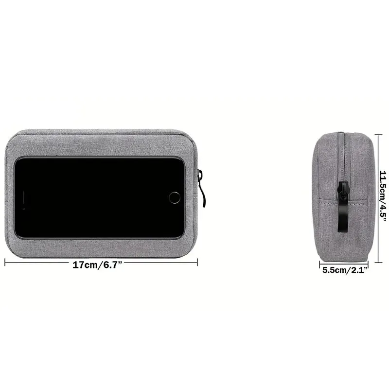 Sac de rangement pour câbles et petits appareils électroniques, cartes SD et batteries externes 2