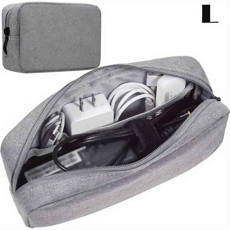 Sac de rangement pour câbles et petits appareils électroniques, cartes SD et batteries externes 7