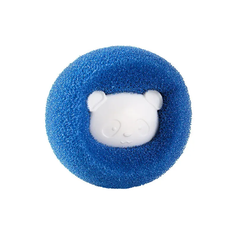 Kit de boules à lessive réutilisables, lavage en machine, anti-peluches, nettoyage des poils d'animaux, lot de 1, 5 ou 10 pièces 7