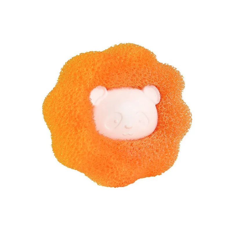 Kit de boules à lessive réutilisables, lavage en machine, anti-peluches, nettoyage des poils d'animaux, lot de 1, 5 ou 10 pièces 8