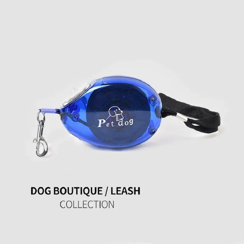 Laisse rétractable automatique pour chiens de petite et moyenne taille 2