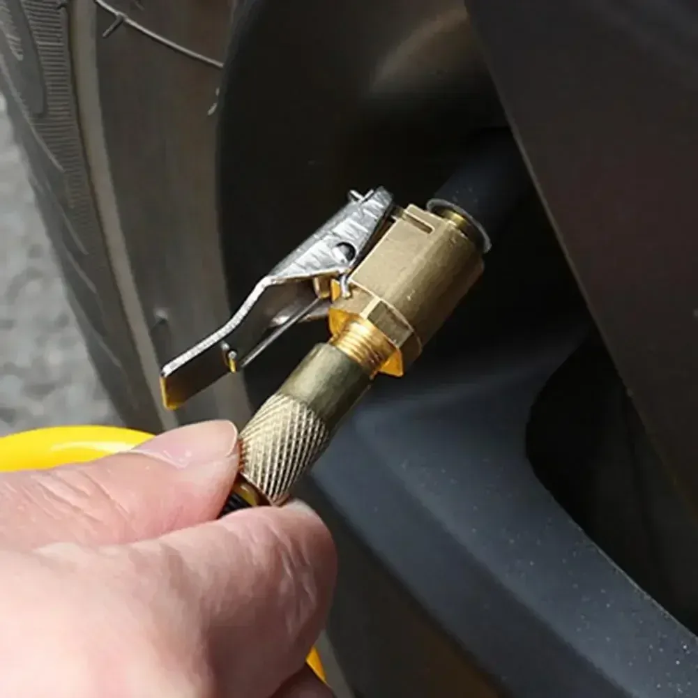 Embout de gonflage pour pneu de voiture à connexion rapide, adaptateur de valve pour pompe à air 2
