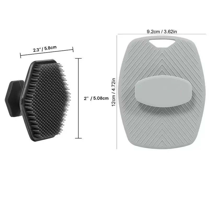 Brosse nettoyante en silicone, brosse exfoliante pour le visage, outil manuel de massage et de soin de la peau 6