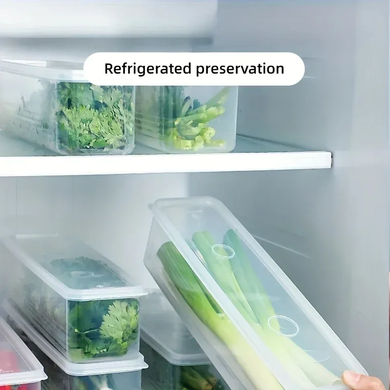 Conteneurs de rangement en situation dans la cuisine