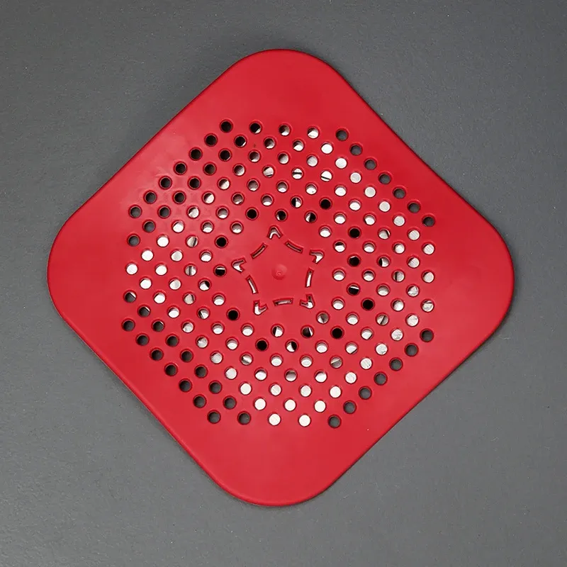 Bouchon déodorant en silicone pour siphon de sol, anti-blocage et anti-odeurs, avec filtre à cheveux pour douche 11