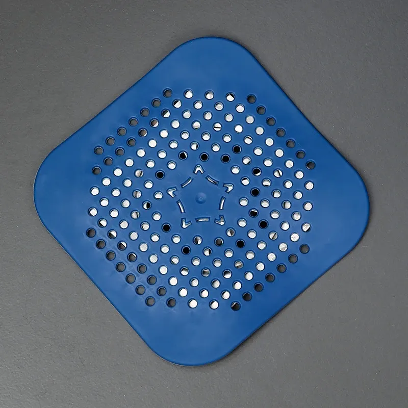 Bouchon déodorant en silicone pour siphon de sol, anti-blocage et anti-odeurs, avec filtre à cheveux pour douche 8