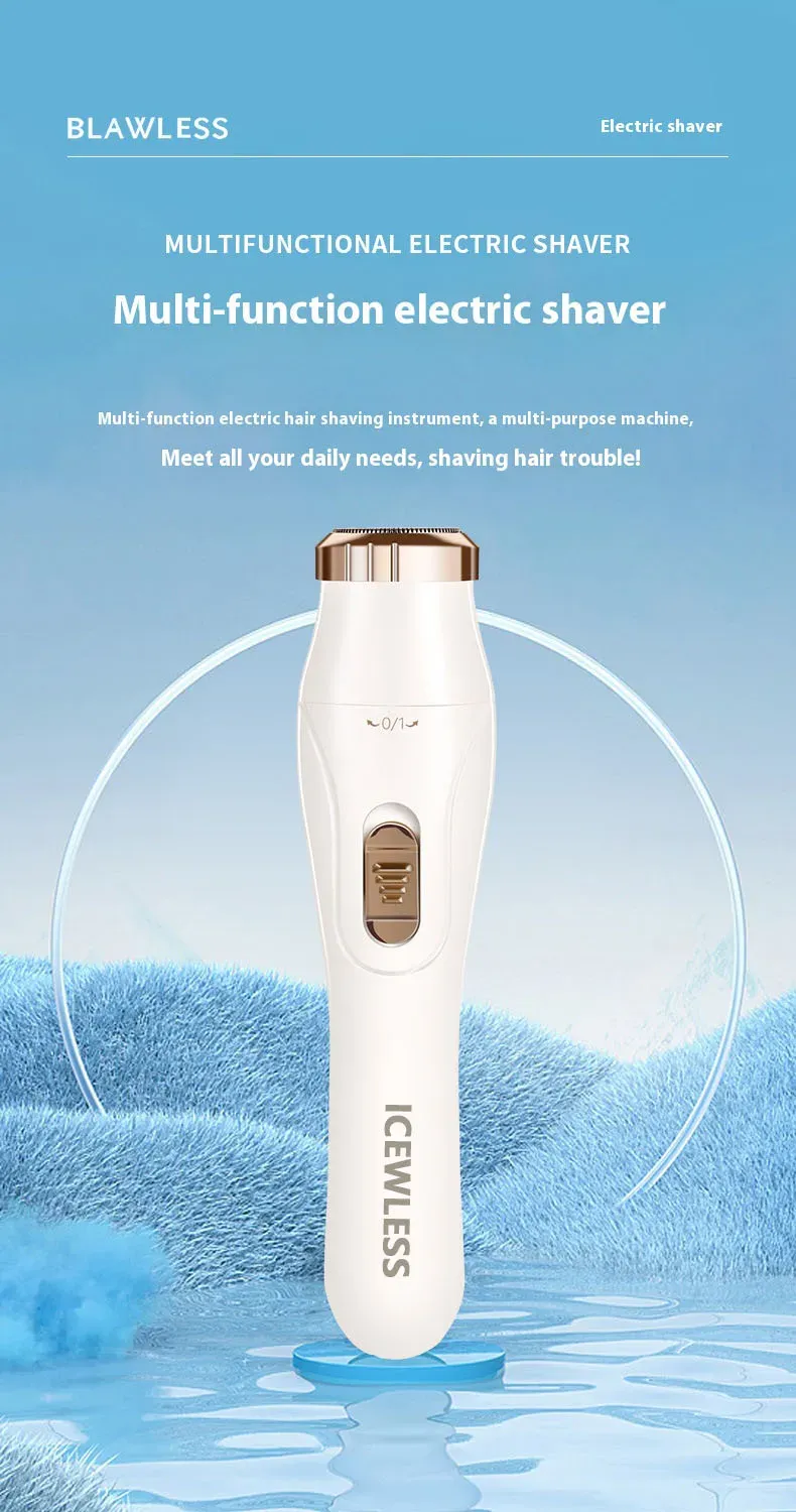 Tondeuse électrique pour femme, présentation générale du produit