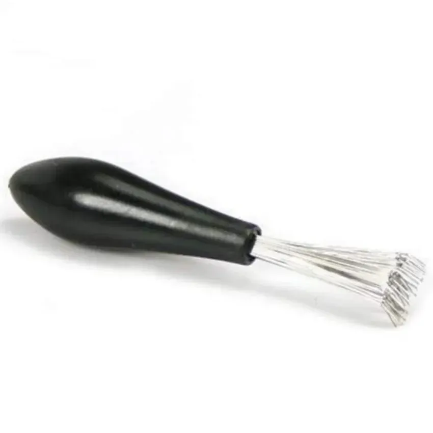 Nettoyeur de brosse à cheveux avec peigne intégré et poignée en plastique 7