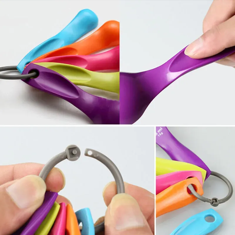 Ensemble de cuillères doseuses colorées, vue 6