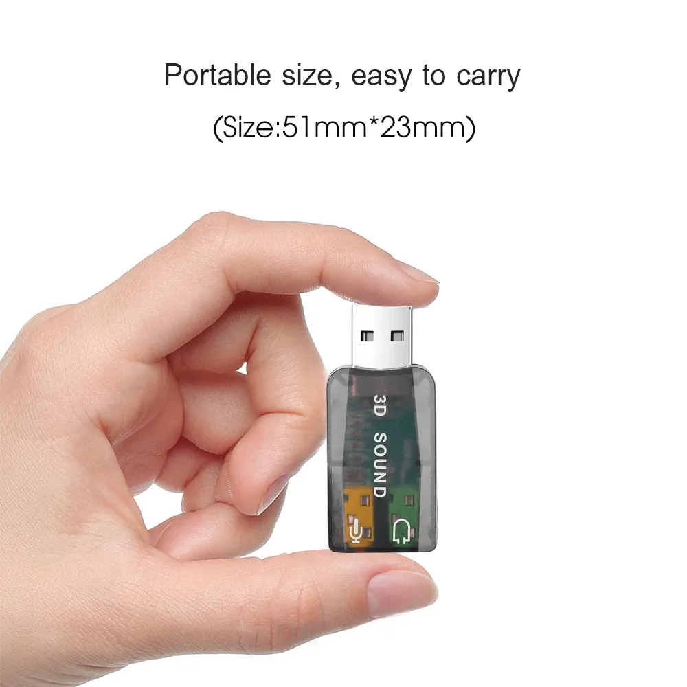 Carte son USB externe, vue 3