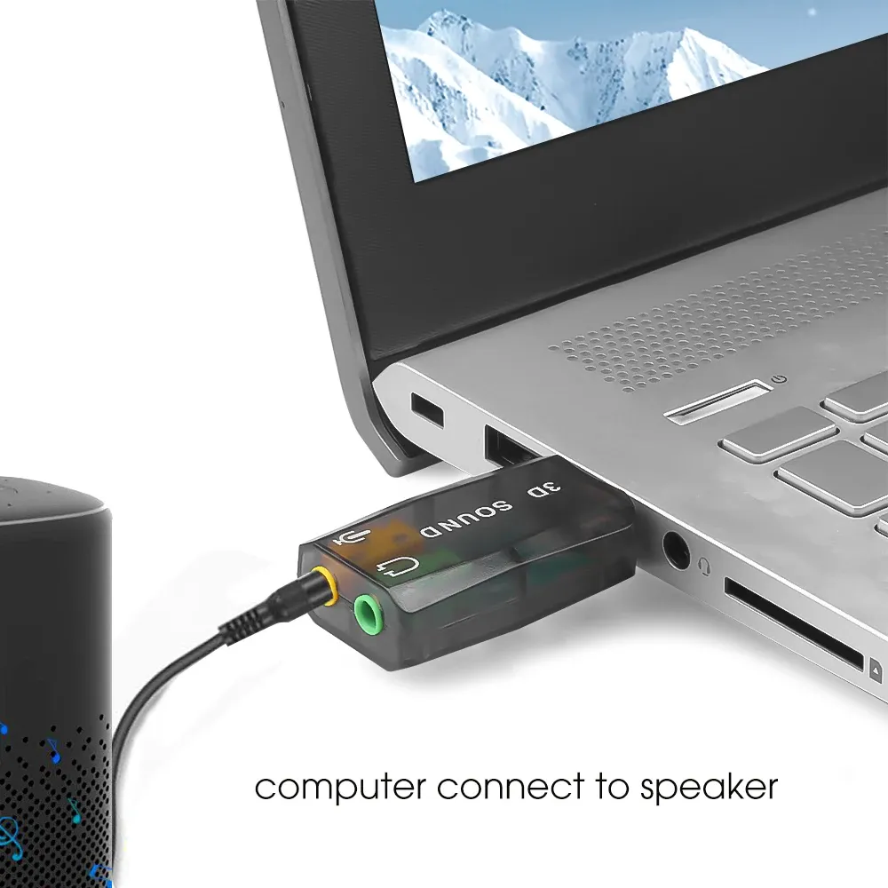 Carte son USB externe, vue 1