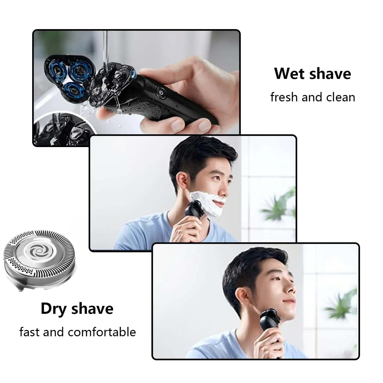 Tête de rasoir de rechange SH50 pour rasoirs S5000, S5370, S5571, S5420, S5140, S5078, S5077, S5050, S5082, S5380, S5400 5