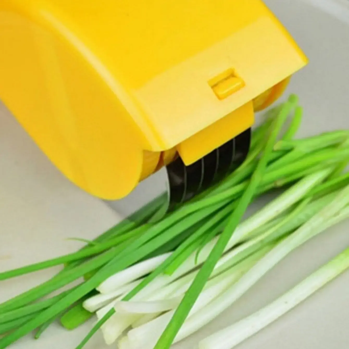 Trémie créative de cuisine coupe-oignon et ail, coupe-fil et coupe-légumes, 1 pièce 5