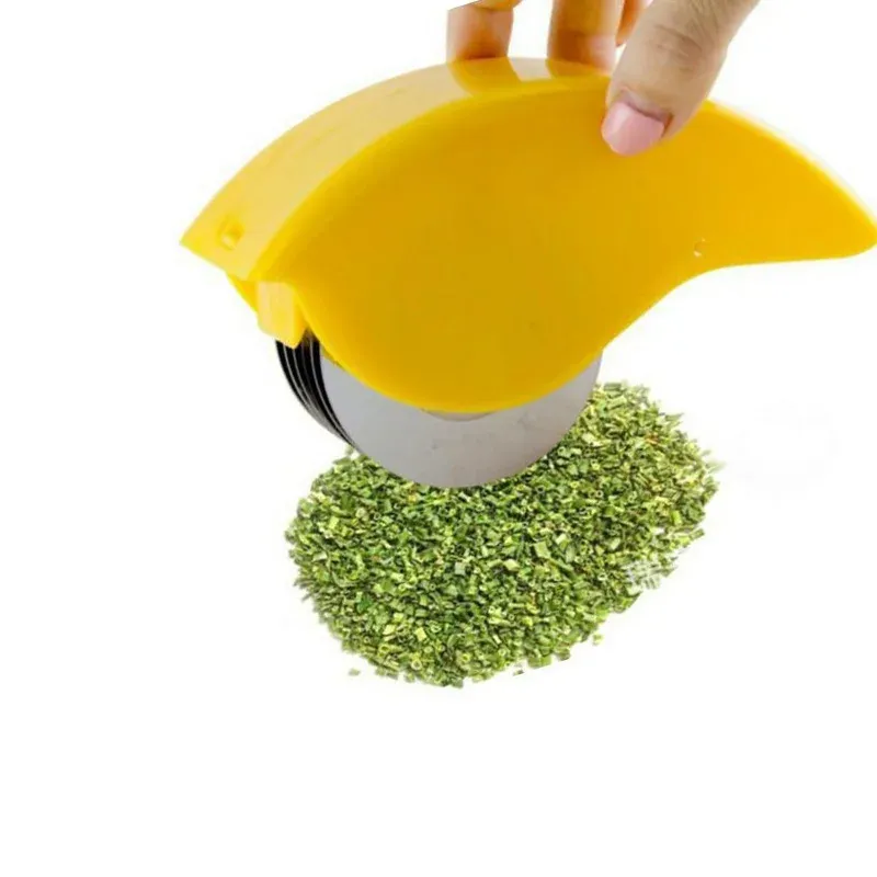 Trémie créative de cuisine coupe-oignon et ail, coupe-fil et coupe-légumes, 1 pièce 7
