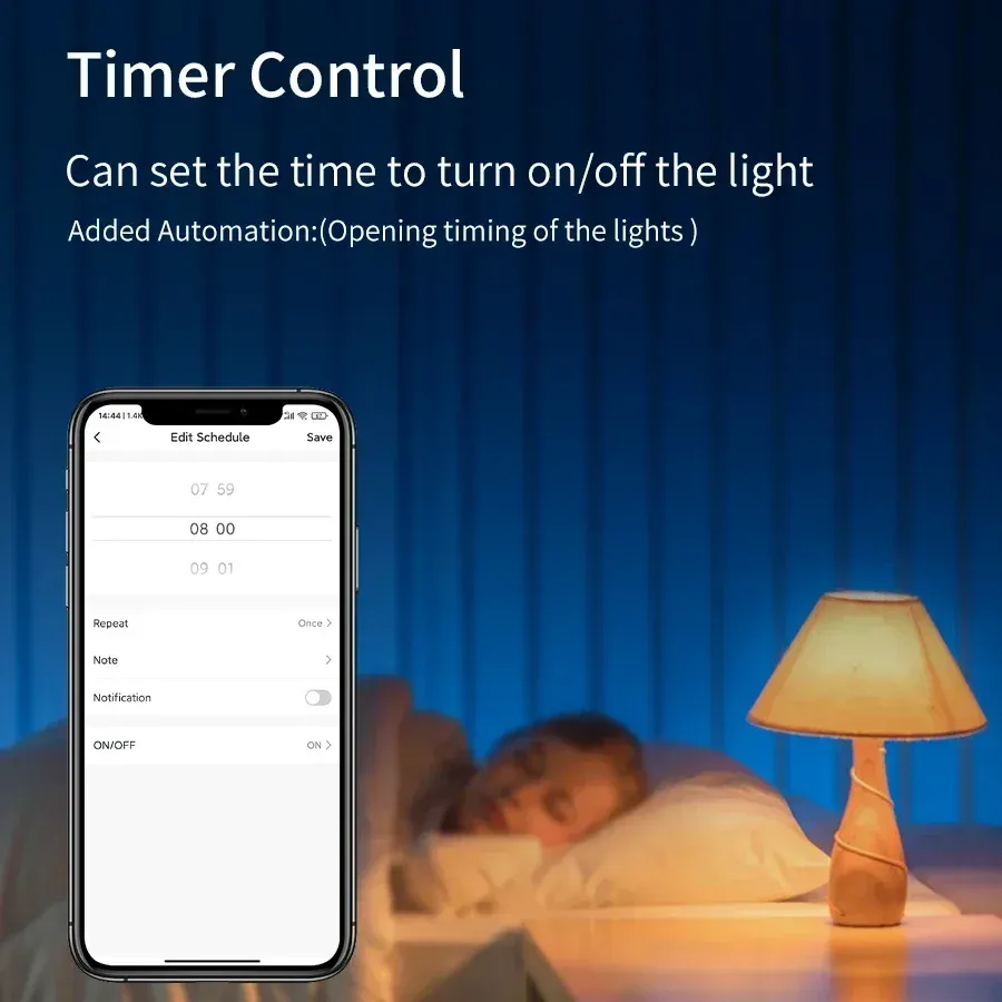 Ampoule LED RGB intelligente Tuya WiFi E27, 10 W, 15 W, 20 W, 220 V / 110 V, compatible application Smart Life et commande vocale Google Assistant 4