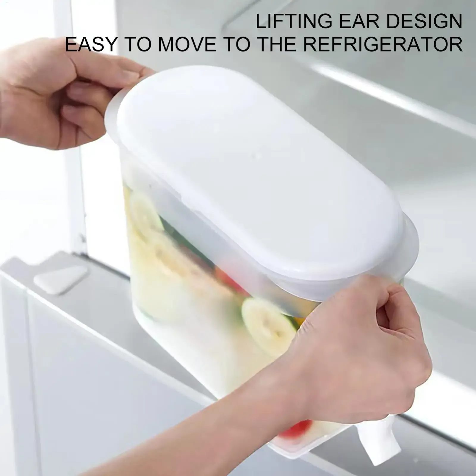 Carafe à eau froide, détails du robinet