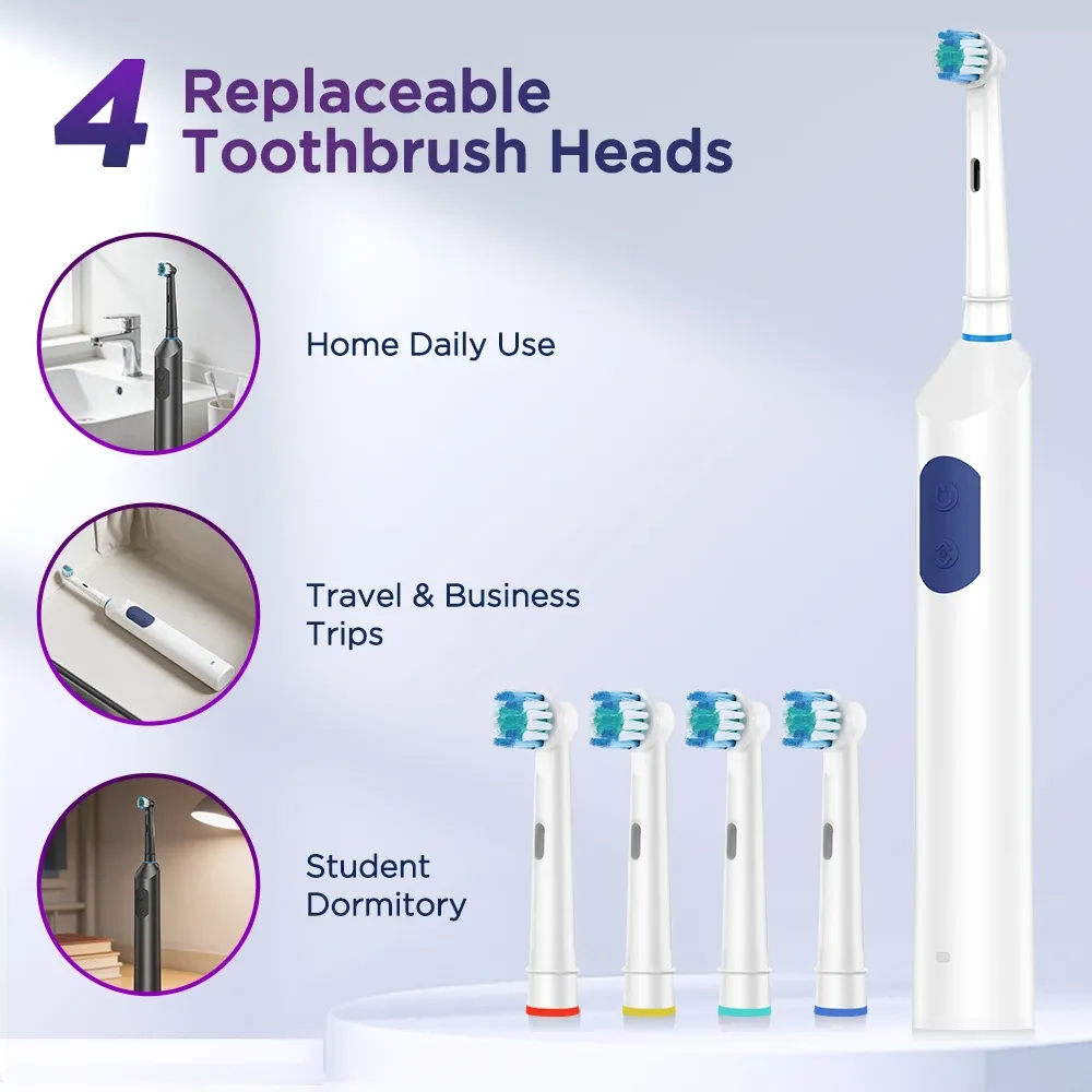 Têtes de brosse de rechange