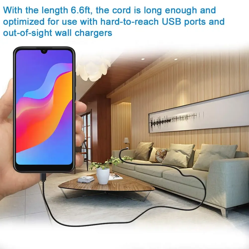 Câble Micro USB, mise en valeur du produit