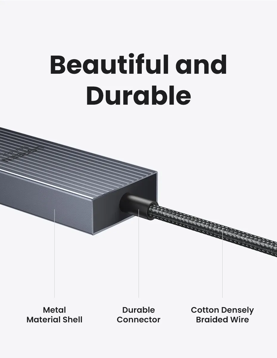 Hub USB-C multiport, mise en situation