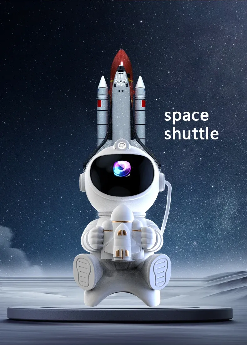 Détail de la finition de l'astronaute