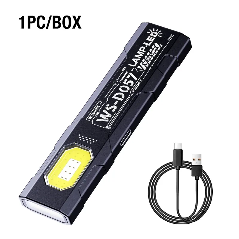 Lampe de travail magnétique rechargeable COB avec fonction torche 10