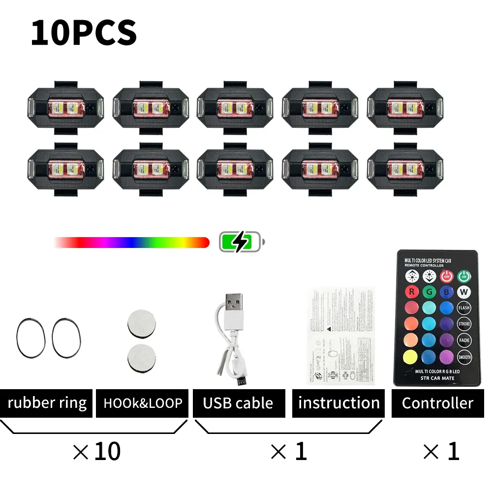 Gros plan sur les lumières LED RGB