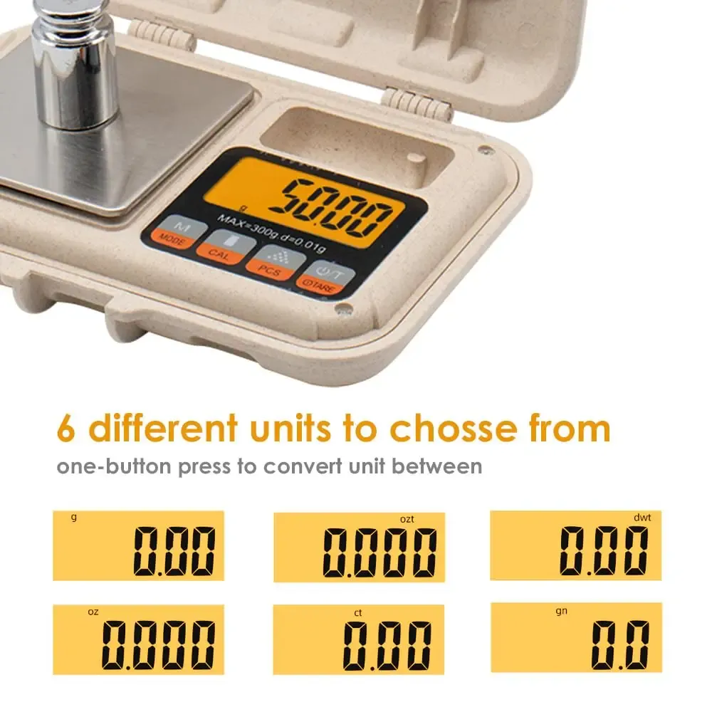 Balance numérique portable au design épuré