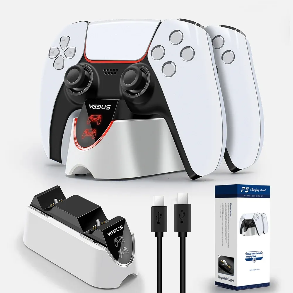 Station de chargement double pour manette PS5