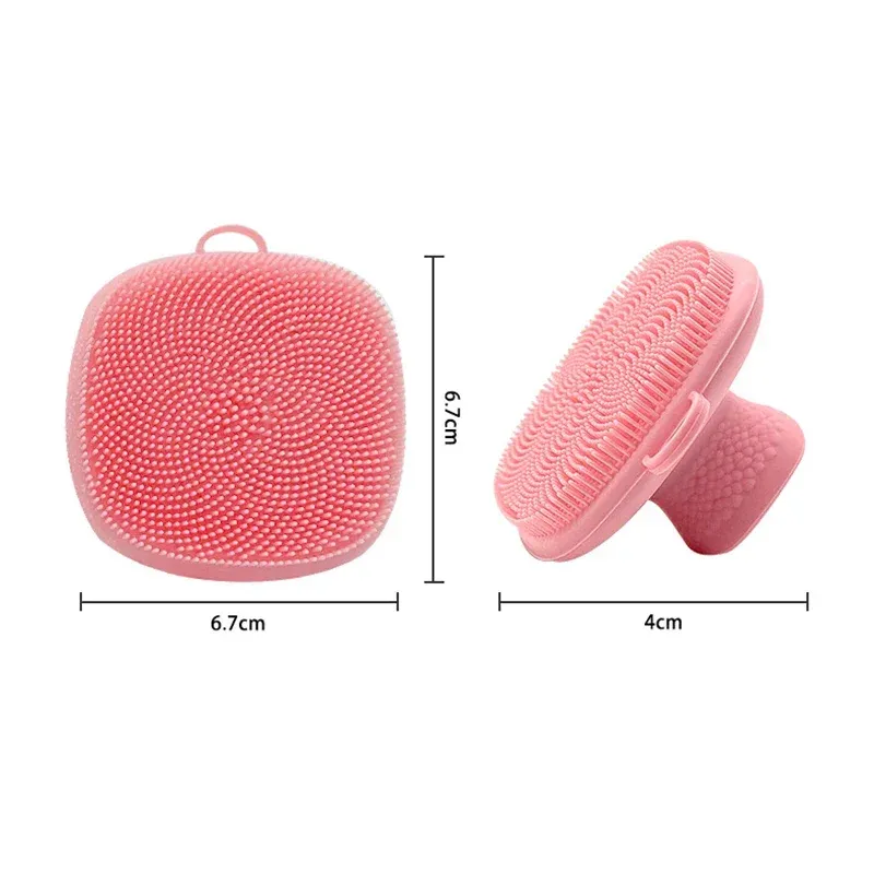 Brosse nettoyante visage en silicone pour hommes et femmes, brosse de lavage manuel pour le soin de la peau 6
