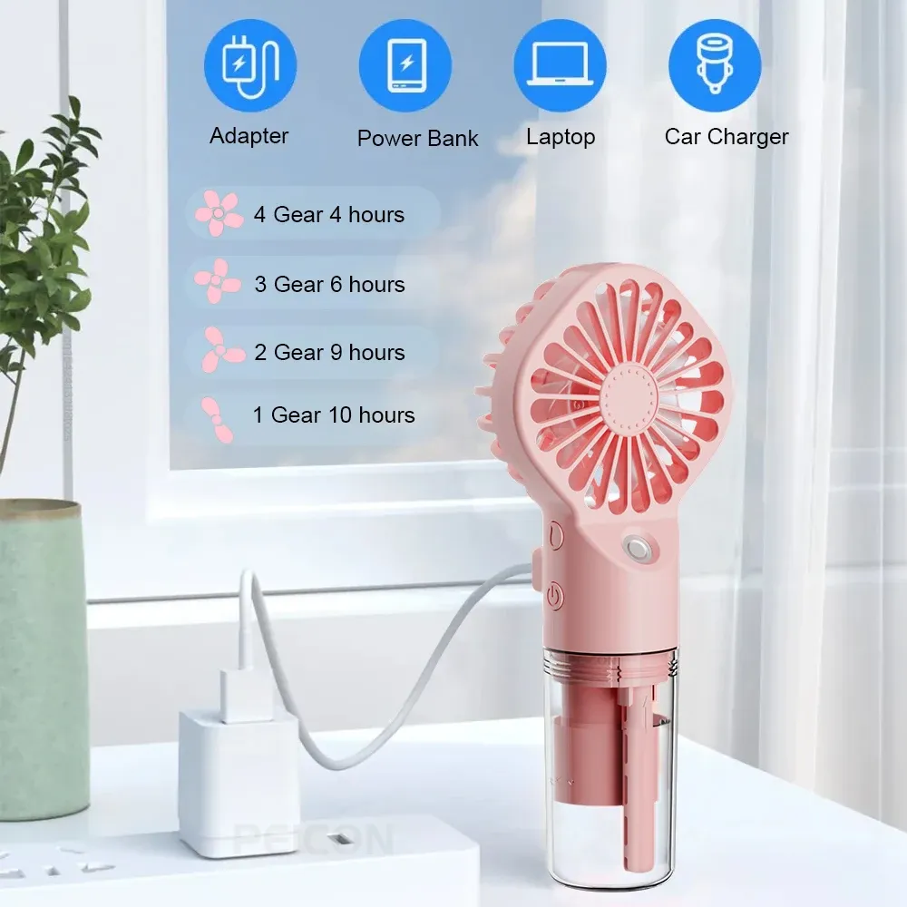 Ventilateur portable à pulvérisation
