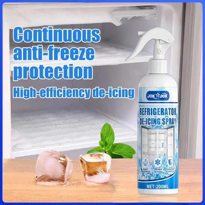 Spray dégivrant pour réfrigérateur 200 ml – Élimine la glace épaisse et prévient la formation de givre 2