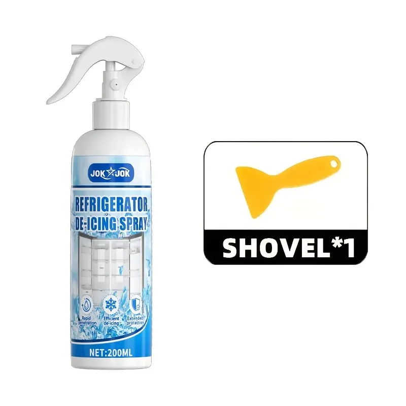 Spray de dégivrage pour réfrigérateur, présentation finale