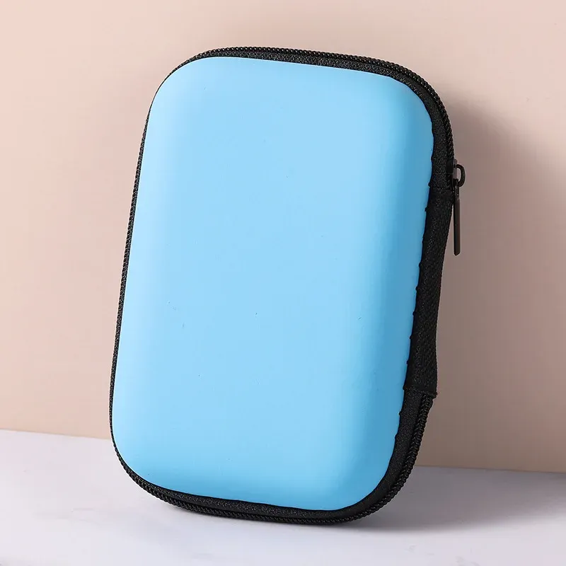 Sac de rangement de voyage portable pour câbles et accessoires électroniques, étui à fermeture éclair pour écouteurs 15