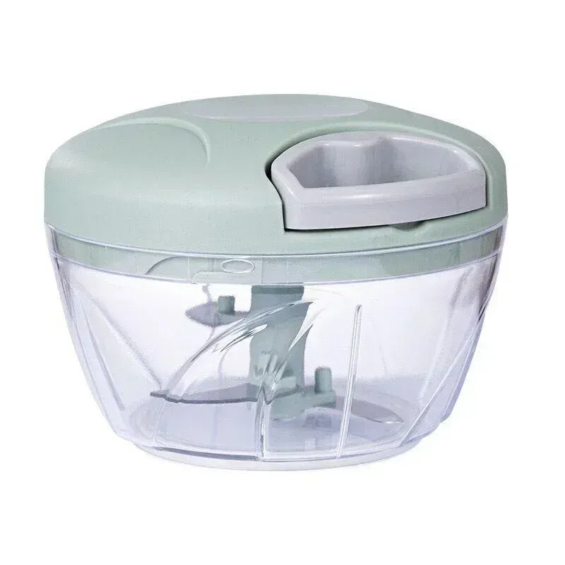 Hachoir manuel rotatif pour légumes et oignons, coupe-viande, presse-ail, 500 ml et 900 ml 11