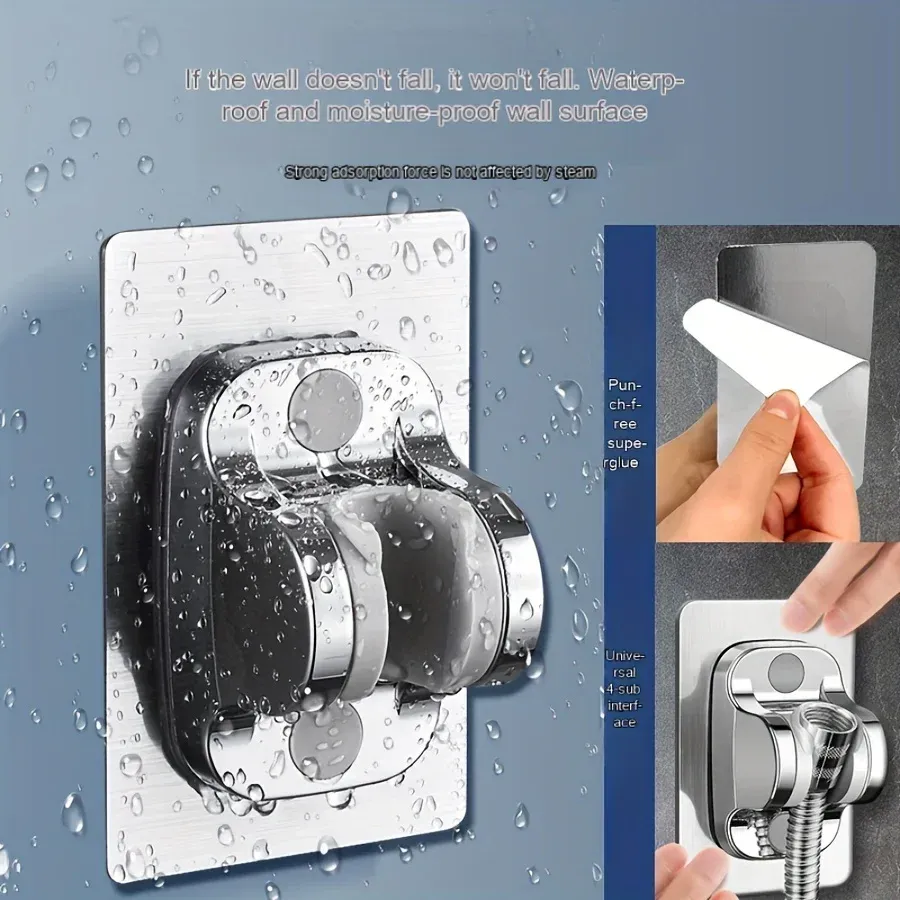Pommeau de douche 4 modes à haute pression avec filtre, portable, effet pluie 37