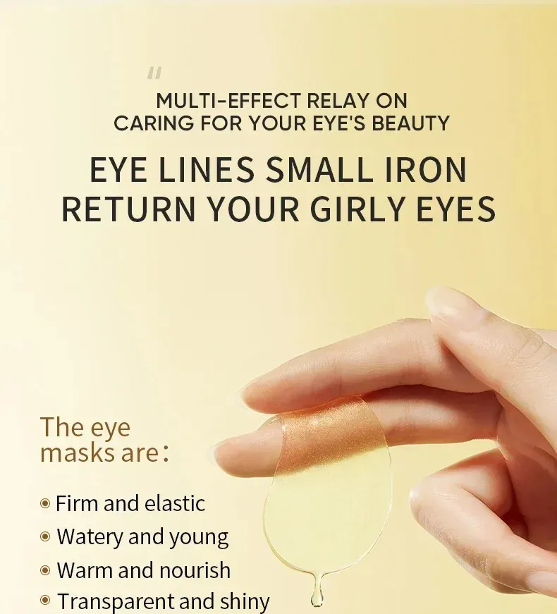 Masque yeux à l'avocat et à l'or, bénéfices