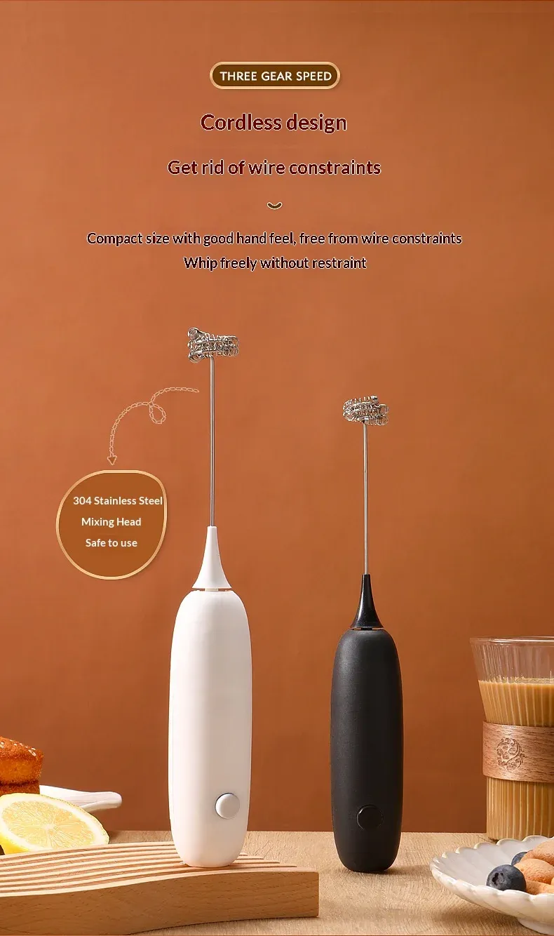 Préparation de mousse de lait à la maison