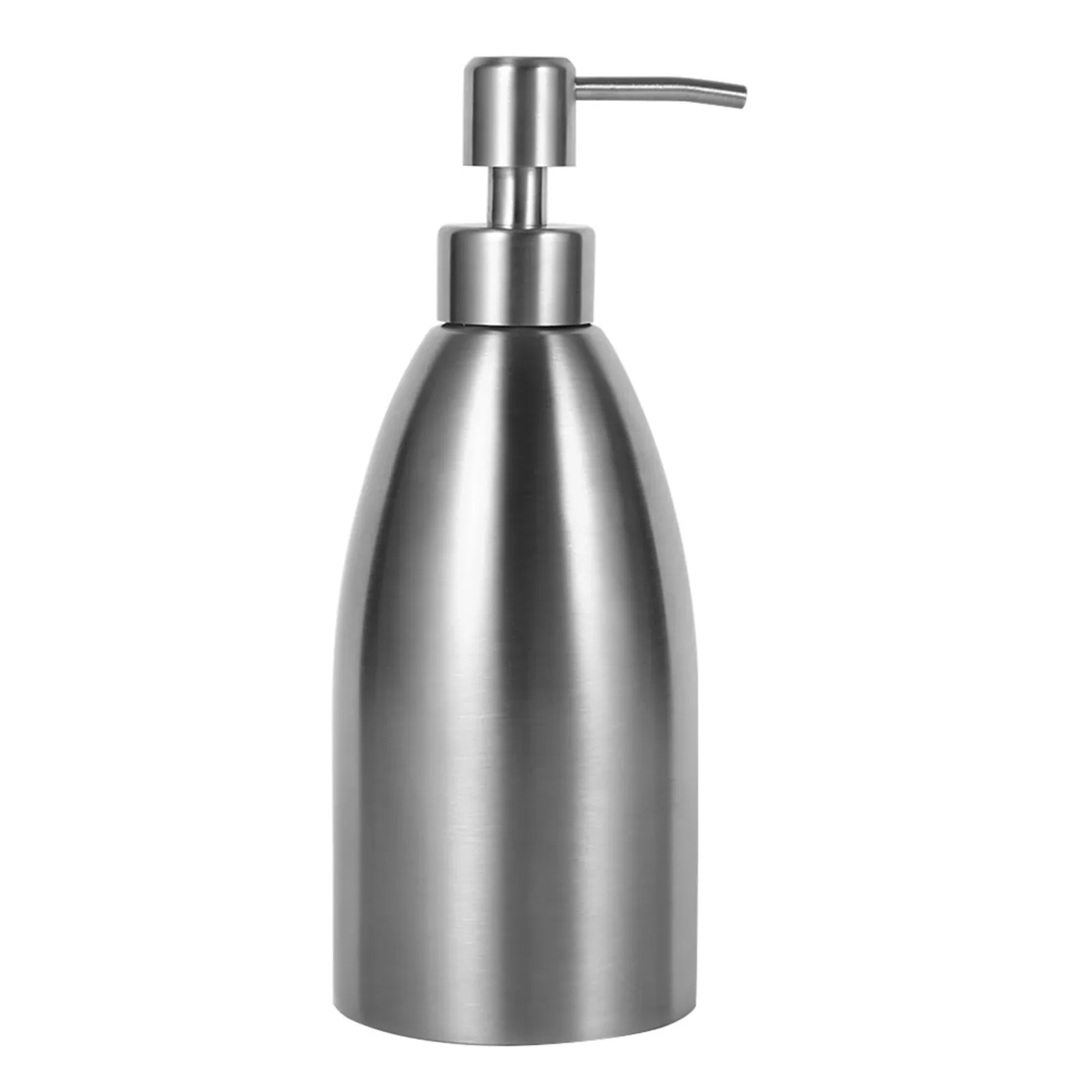Distributeur de savon en acier inoxydable, design épuré