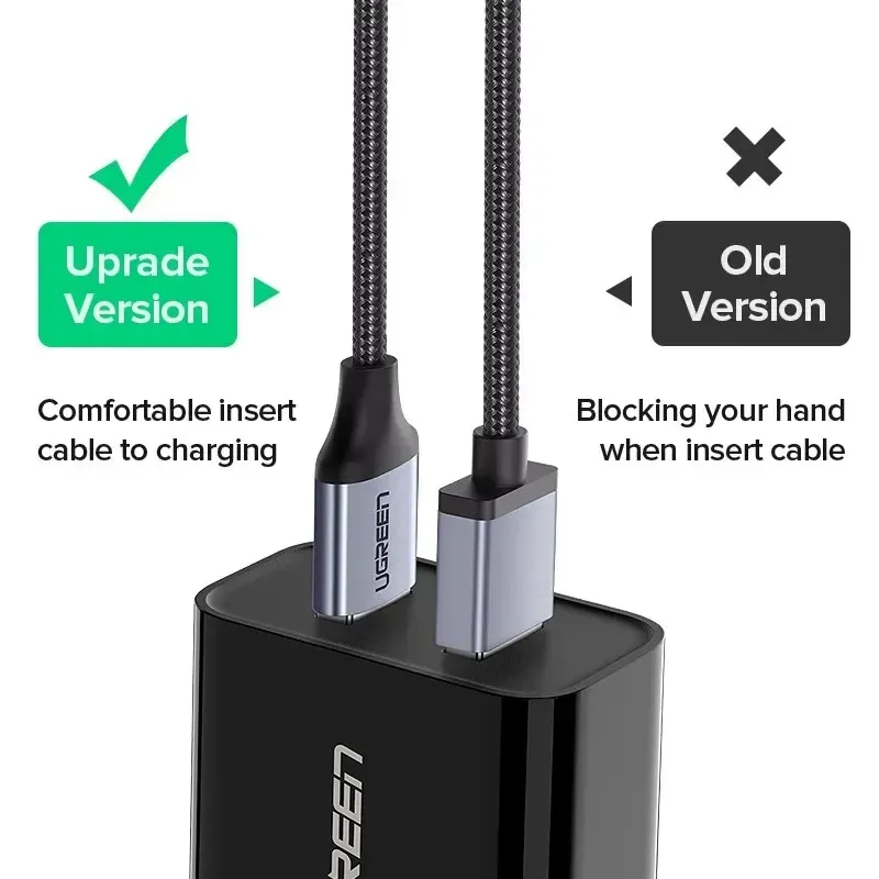 Câble de charge rapide USB-C magnétique 3A UGREEN pour iPad, Samsung, Xiaomi et Poco 5