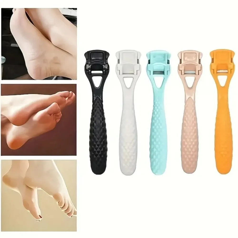 Kit de pédicure 10 lames et grattoir pour les pieds, élimine les peaux mortes et les callosités 3