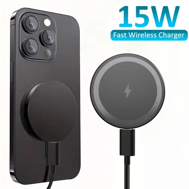 Chargeur sans fil magnétique MagSafe pour iPhone et AirPods