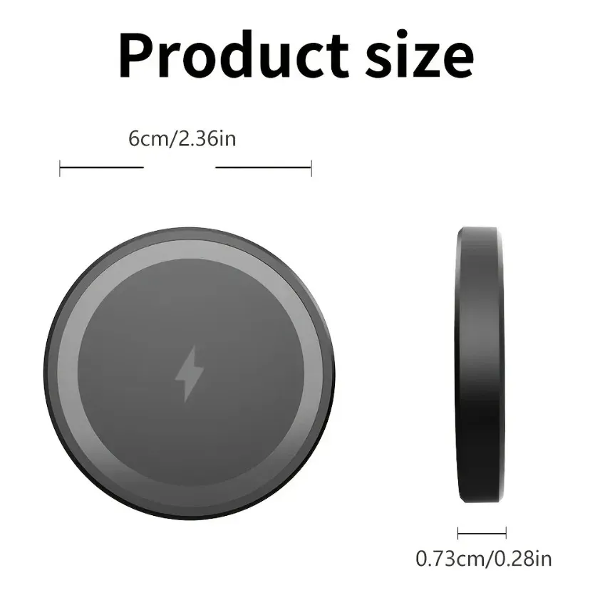 Chargeur sans fil magnétique MagSafe pour iPhone et AirPods 2
