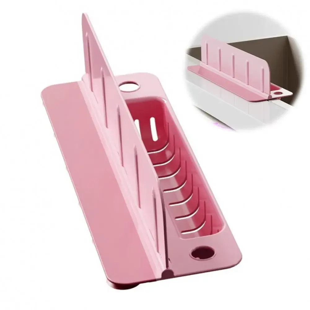 Barrière anti-éclaboussures pliable en silicone pour évier, imperméable et antidérapante 9