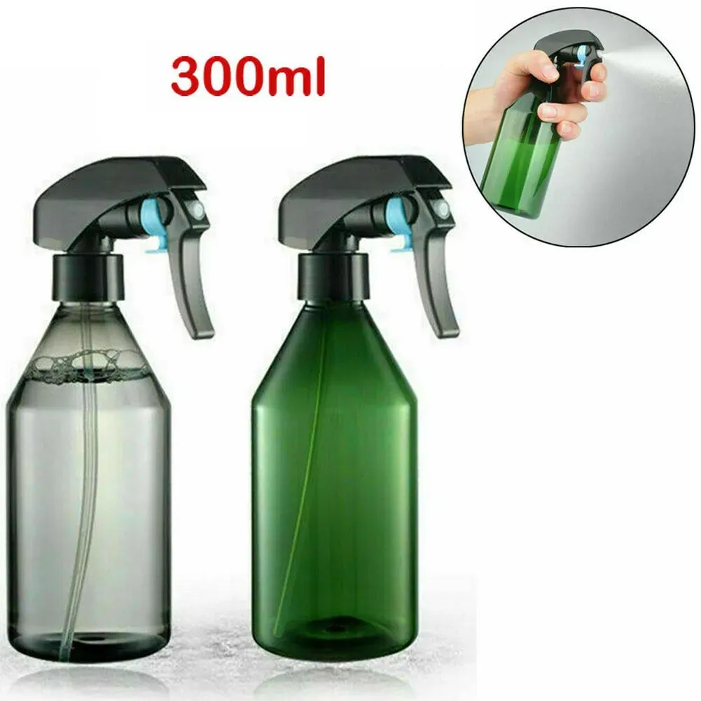 Bouteille de pulvérisation en plastique 300 ml pour fleurs et plantes, à gâchette manuelle 6