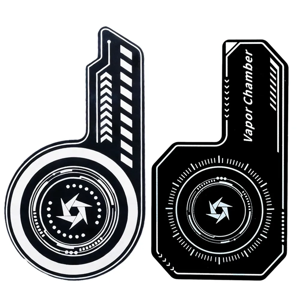 Plaque de refroidissement magnétique pour téléphone portable, dissipateur thermique autocollant pour iPhone, Samsung et Xiaomi